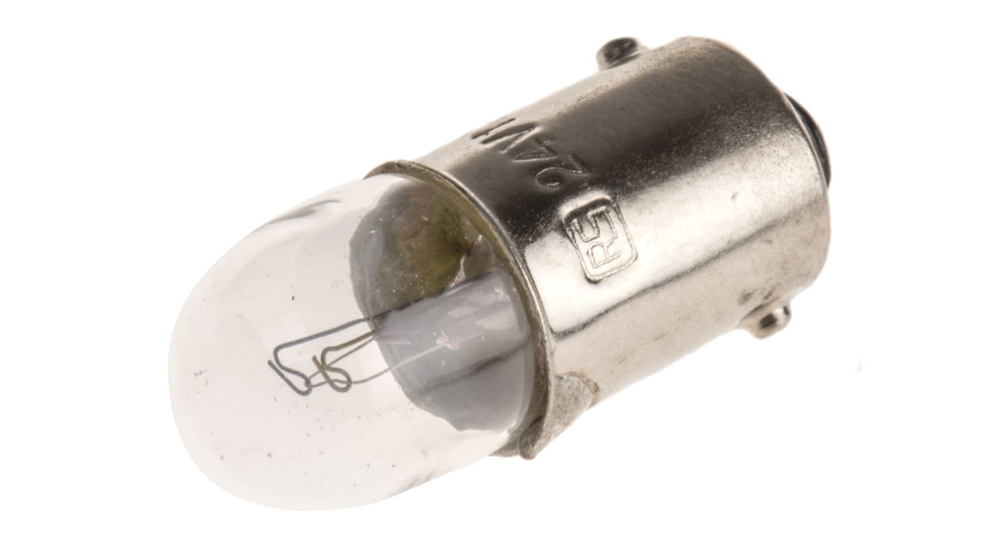 Luz indicadora, Casquillo BA9s, 24 V, 50 mA, Vida Útil 10000h