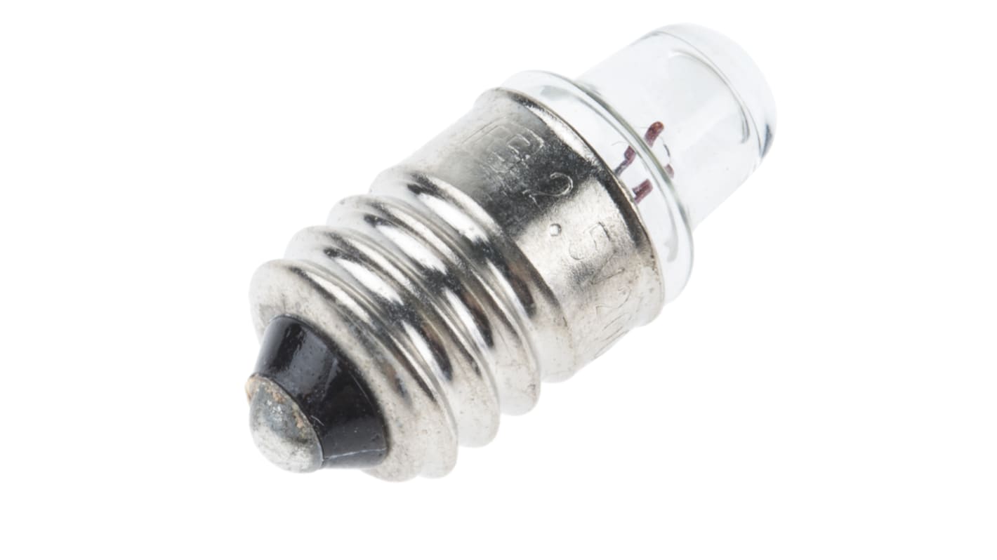 RS PRO Anzeigelampe 2,5 V, E10 Sockel Ø 10mm