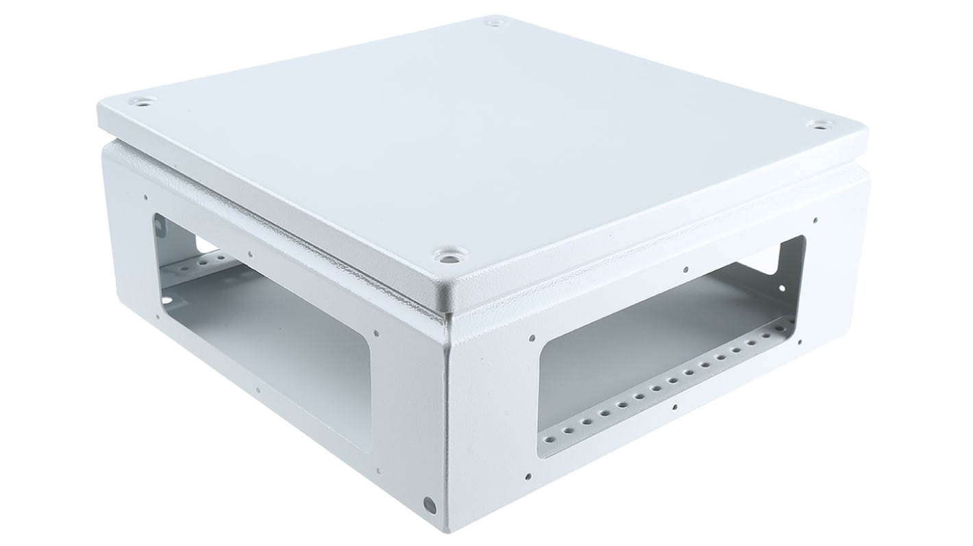 Rittal KL Series Grey Steel Junction Box, IP55, 300 x 300 x 120mm