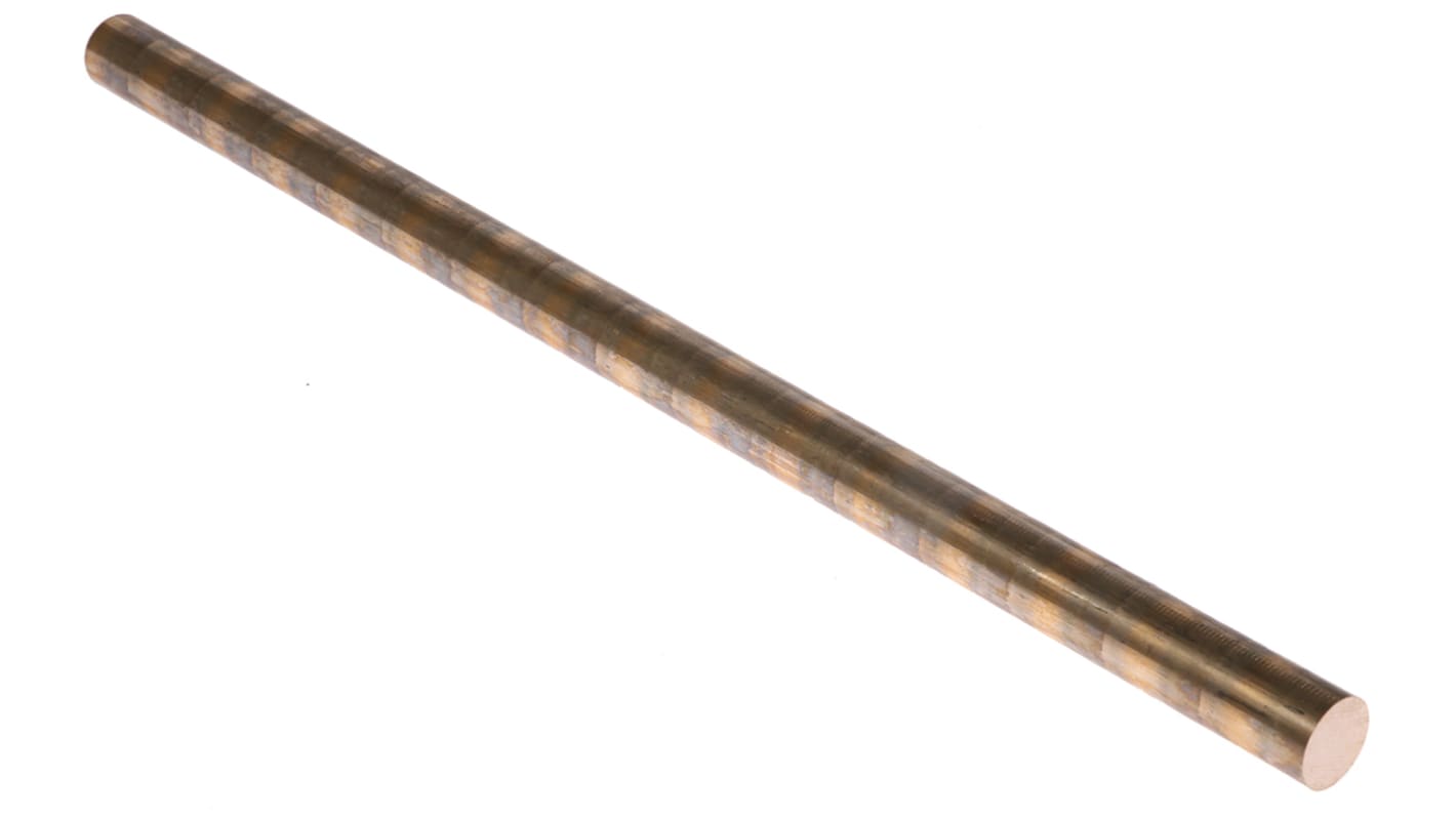 RS PRO Phosphor Bronze Rod 5/8in Diameter, 13in L