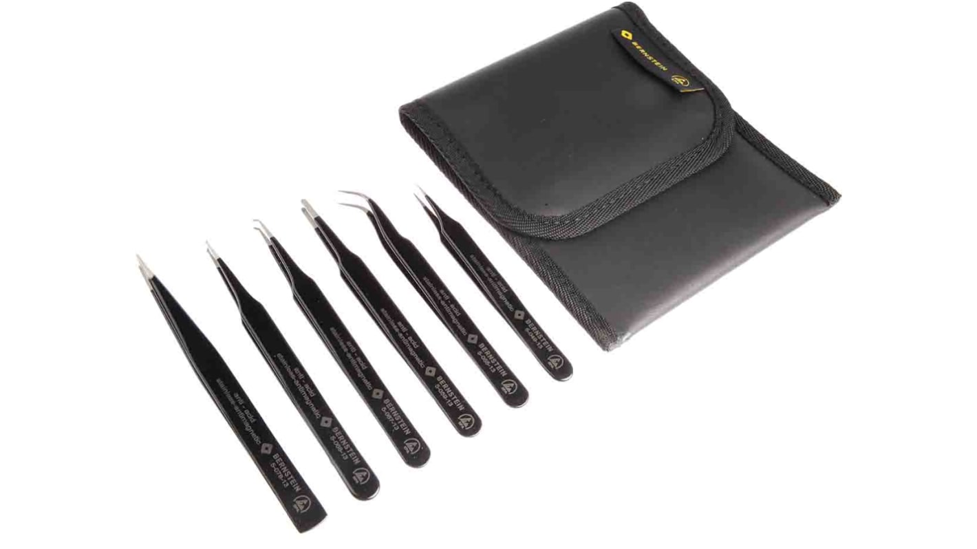 Bernstein Steel, ESD Tweezer Set