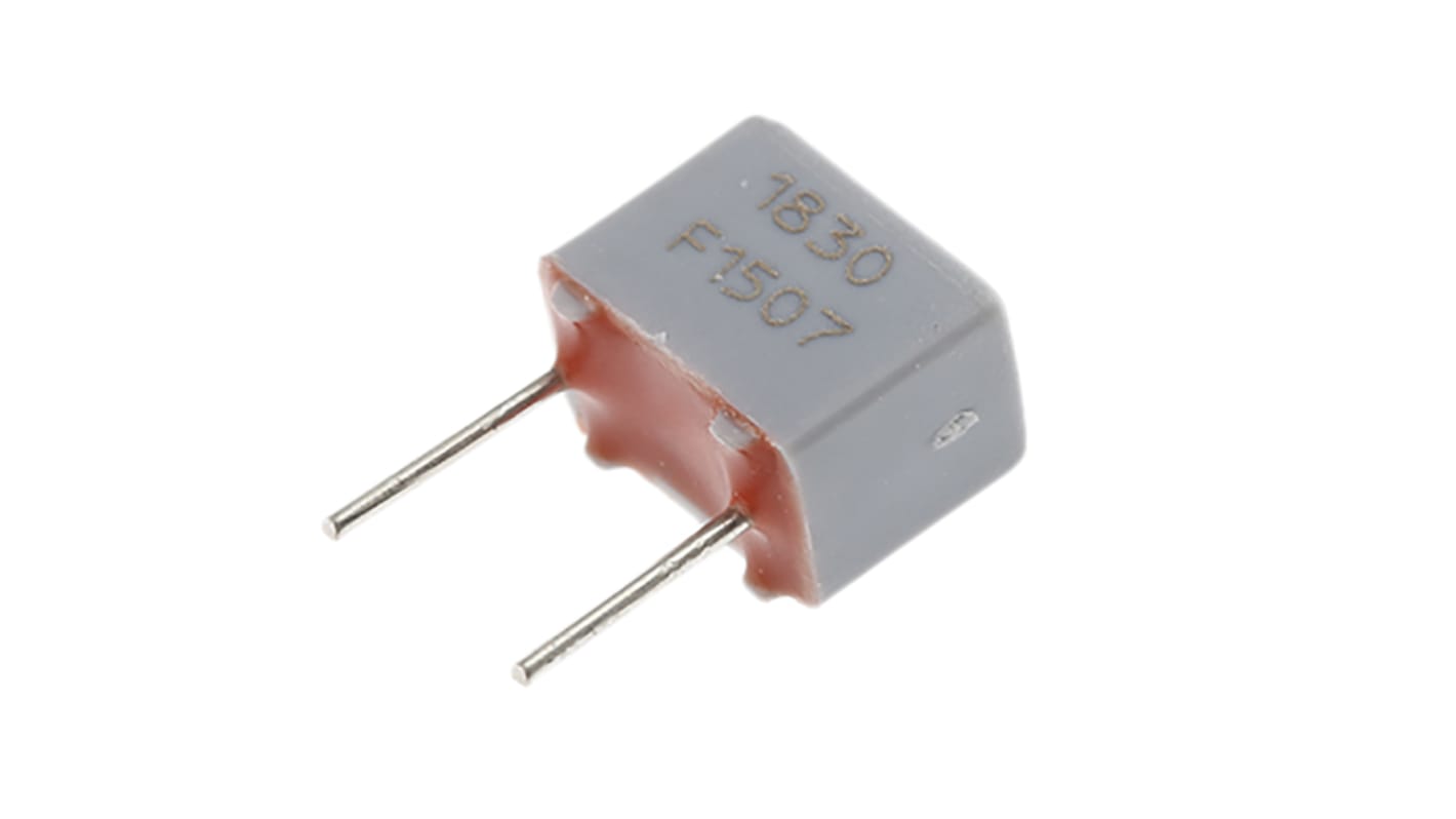 Vishay KP 1830 Polypropylene Film Capacitor, 40 V ac, 630 V dc, ±1%, 2.2nF, Through Hole