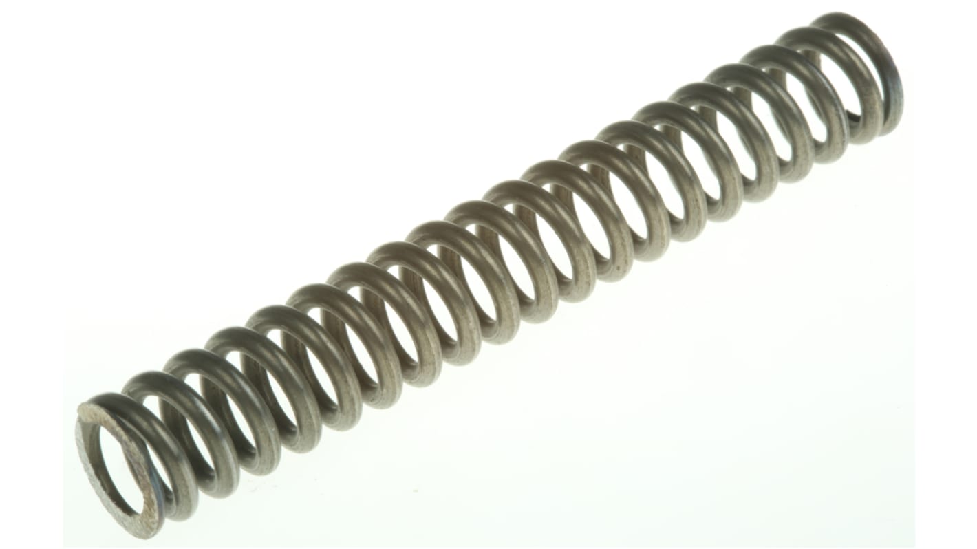 RS PRO Alloy Steel Compression Spring, 79.5mm x 12mm, 8.81N/mm