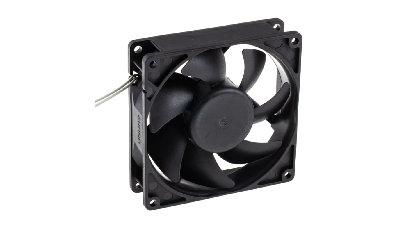 Ventilador Axial Sunon MA de 92 x 92 x 25mm, 230 V ac, 4.6W, 3000rpm, caudal 91.8m³/h, 32dB