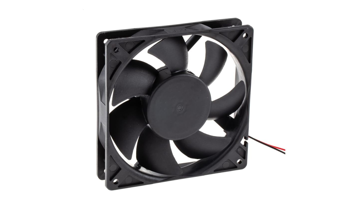 Sunon PMD Series Axial Fan, 12 V dc, DC Operation, 255m³/h, 12W, 1A Max, 120 x 120 x 25mm