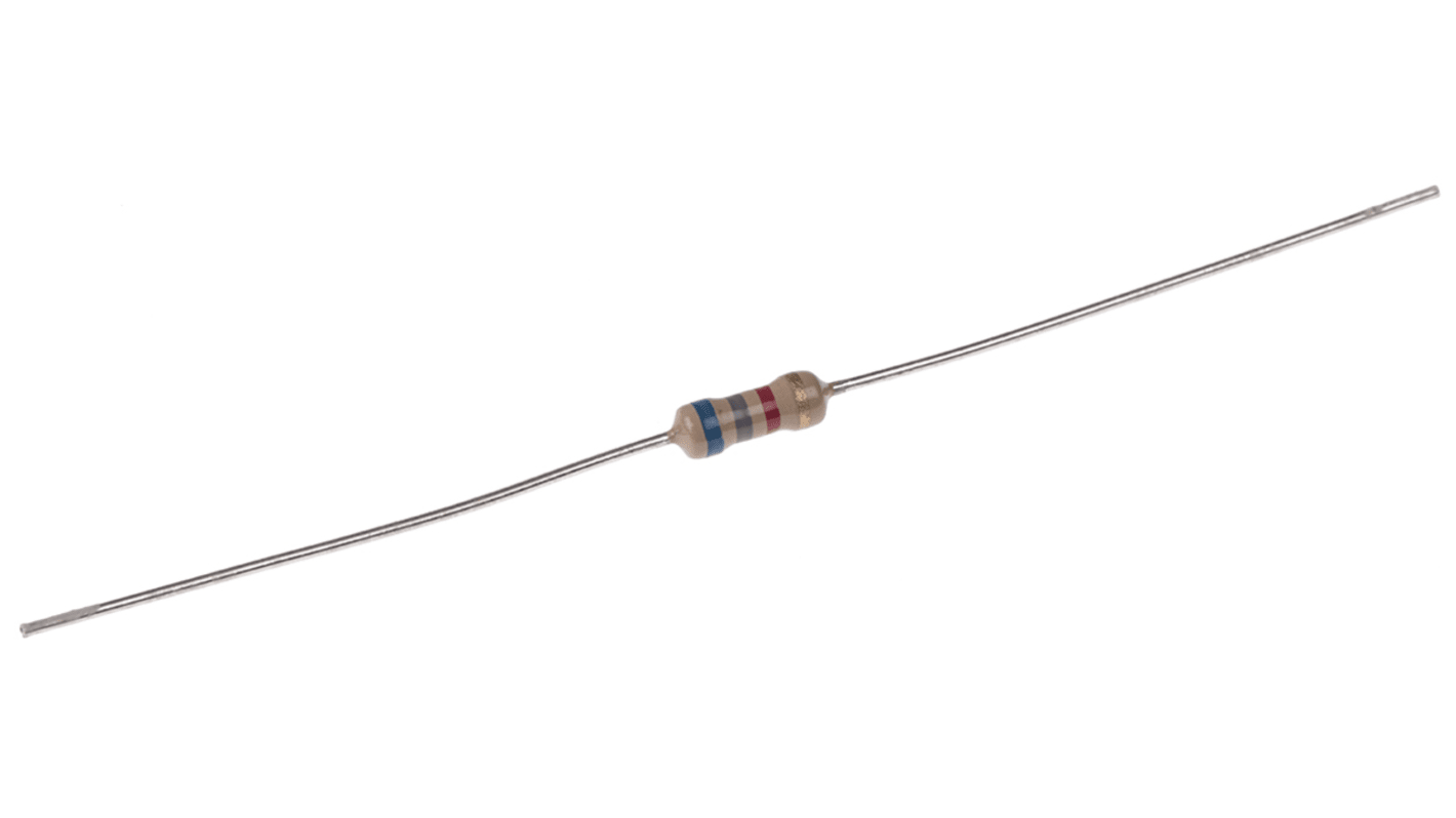 TE Connectivity 6.8kΩ Carbon Film Resistor 0.33W ±5% CFR25J6K8