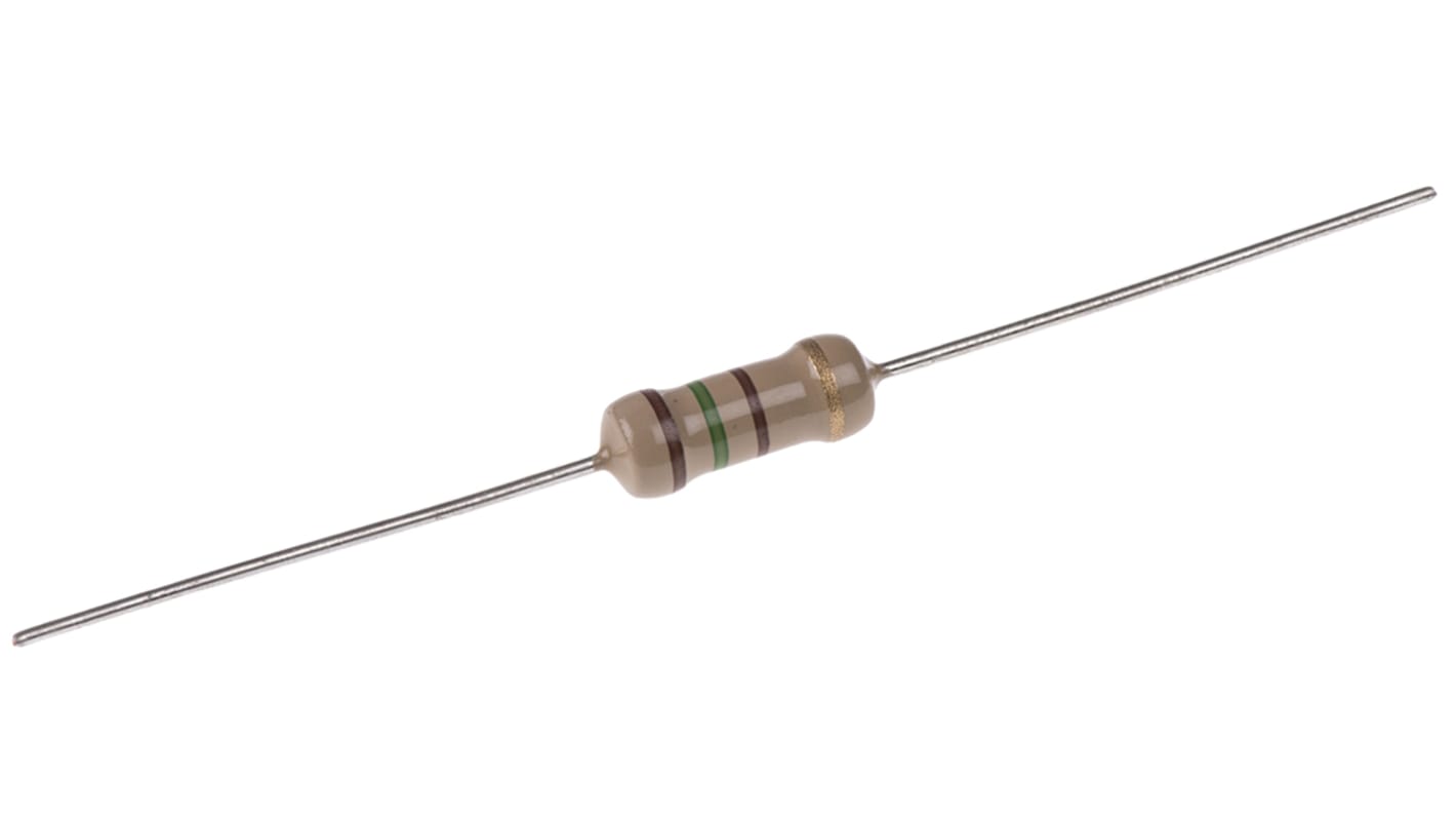 TE Connectivity 150Ω Carbon Film Resistor 1W ±5% CFR100J150R