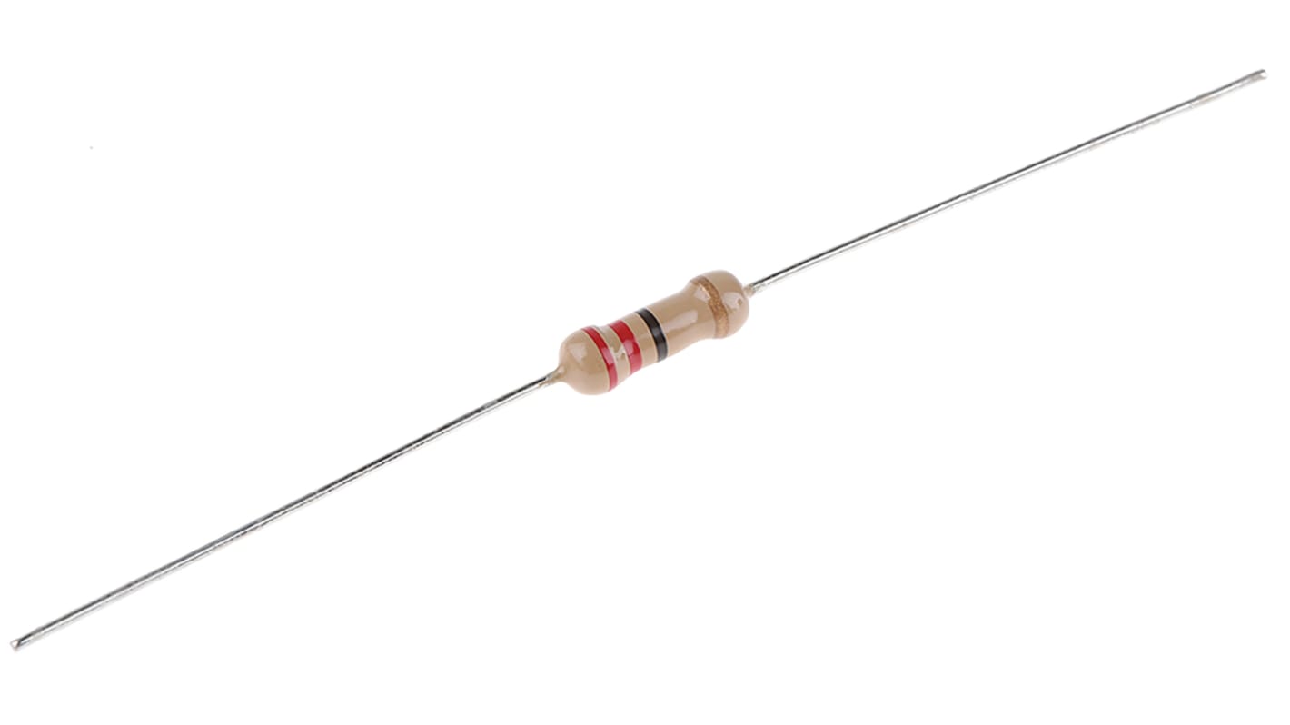 TE Connectivity 22Ω Carbon Film Resistor 0.5W ±5% CFR50J22R