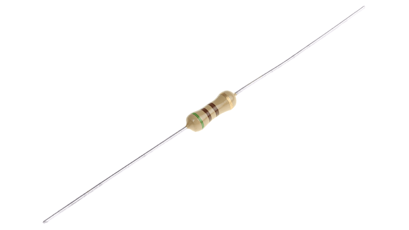 TE Connectivity 510Ω Carbon Film Resistor 0.5W ±5% CFR50J510R