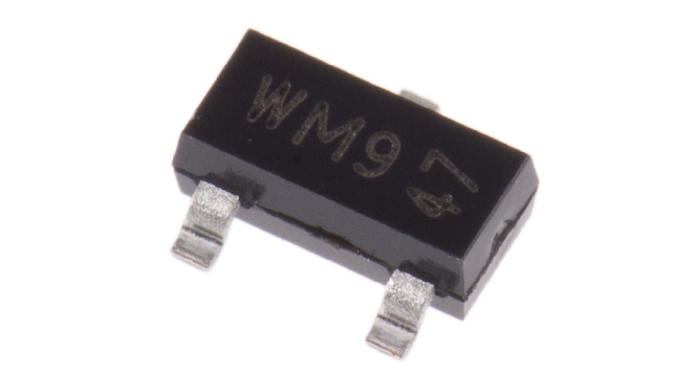 Nexperia PMV65XP,215 P-Kanal, SMD MOSFET 20 V / 3,9 A 1,92 W, 3-Pin SOT-23