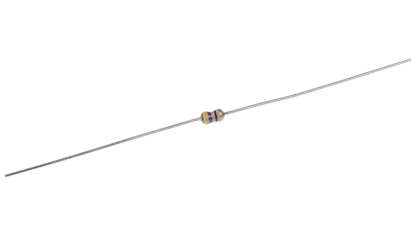 TE Connectivity 47Ω Carbon Film Resistor 0.25W ±5% CFR16J47R