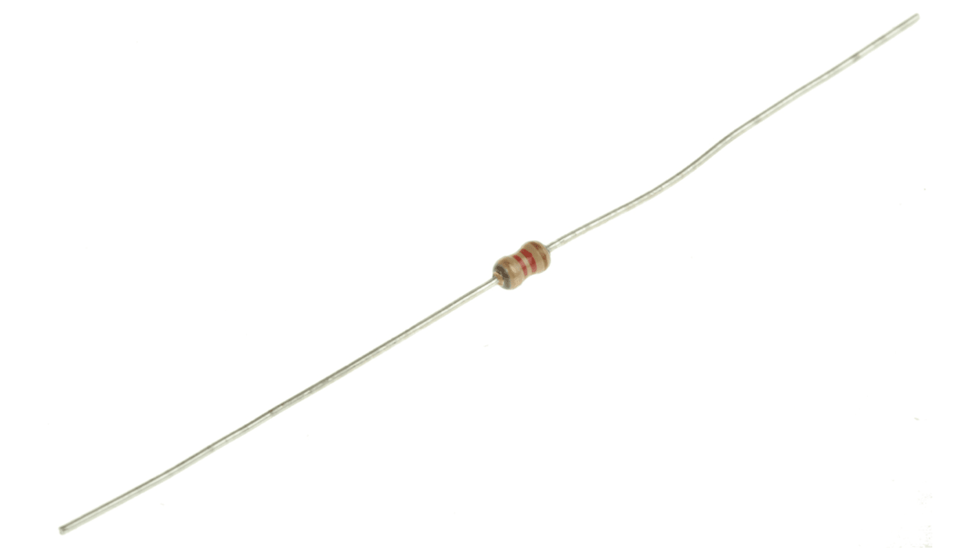 TE Connectivity 1.2kΩ Carbon Film Resistor 0.25W ±5% CFR16J1K2