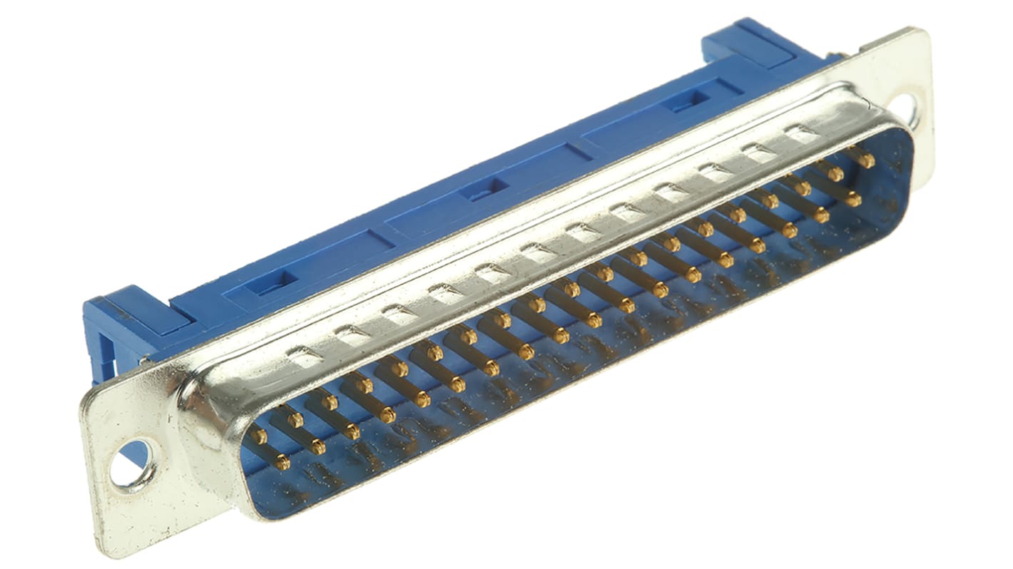 RS PRO D-Sub konnektor, stik, 37-Polet, 1.27mm benafstand, Kabelmontering, IDC terminering, 250,0 V., 1A