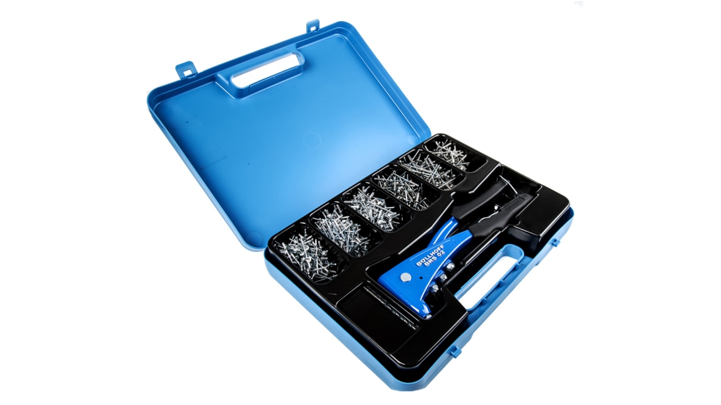 22502000501 Böllhoff Galvanised Steel Blind Rivet Set RS