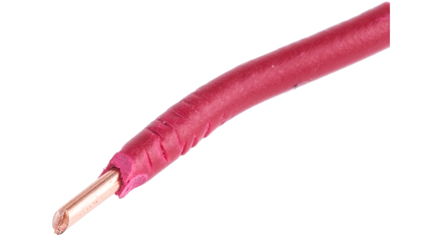 Cavo di collegamento apparecchiature RS PRO, 1,5 mm², 450/750 V, 100m, Rosso