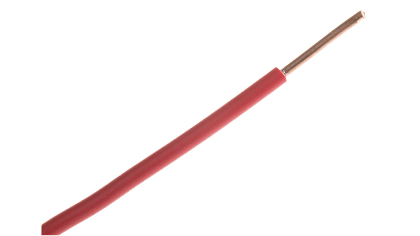 Cavo di collegamento apparecchiature RS PRO, 2,5 mm², 450/750 V, 100m, Rosso