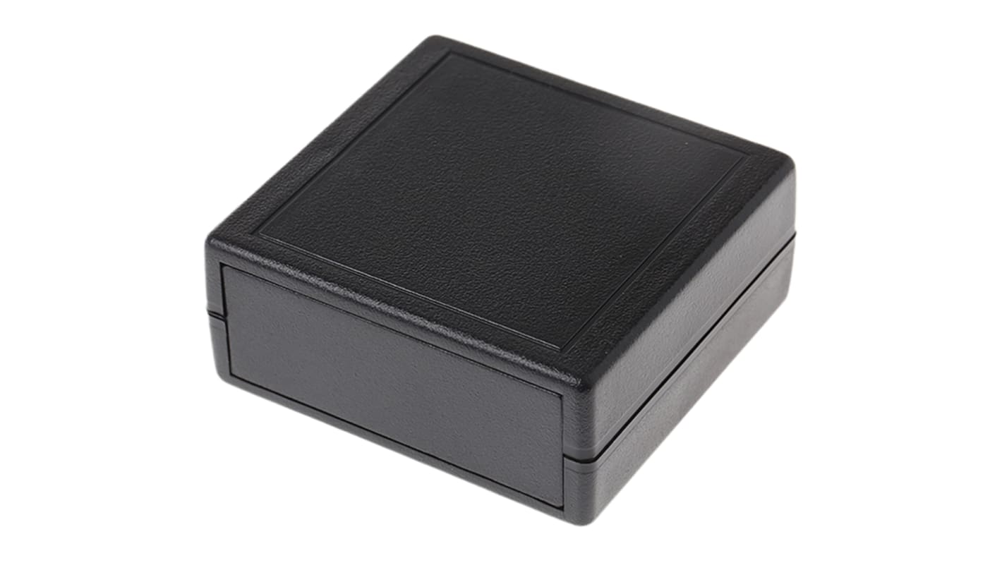 Handheld Enclosure, ABS, Black, 60.96 x 57.66 x 25.4mm