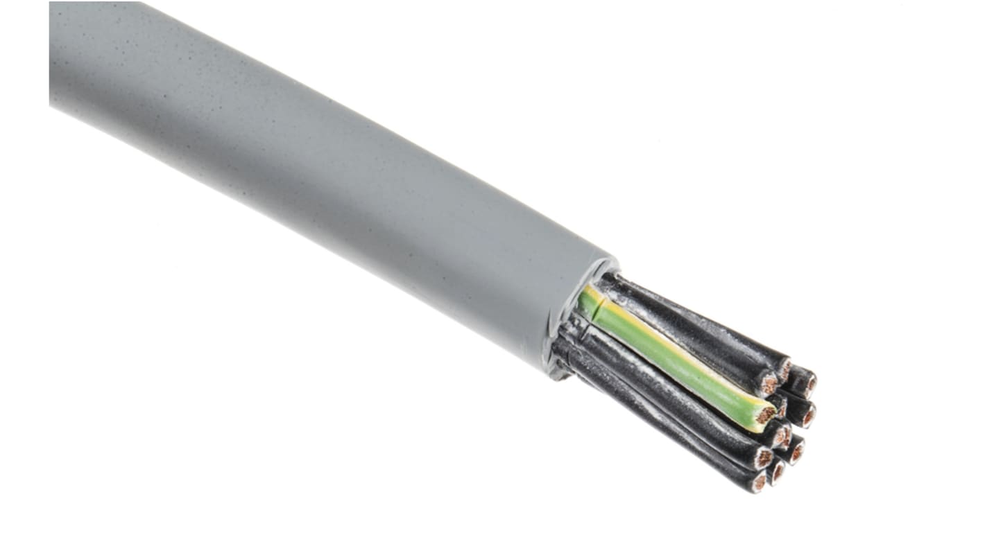 Lapp ÖLFLEX CLASSIC 130 H Control Cable, 12 Cores, 1 mm², YY, Unscreened, 50m, Grey LSZH Sheath, 17 AWG