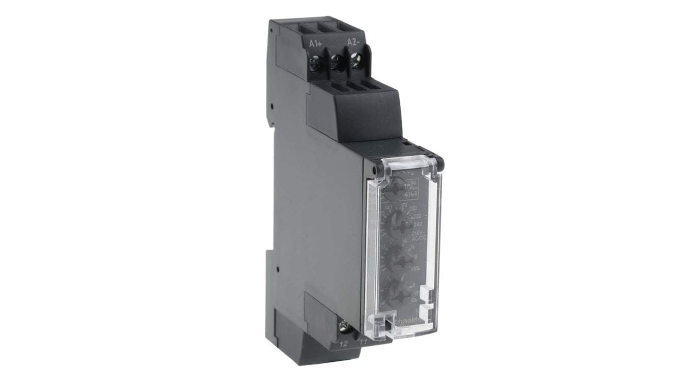 RM17UAS15 Schneider Electric Voltage Monitoring Relay, 1 Phase, SPDT, 65 → 260V ac/dc, DIN