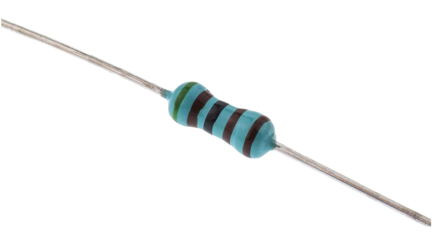 TE Connectivity 5.1kΩ Metal Film Resistor 0.6W ±1% LR1F5K1