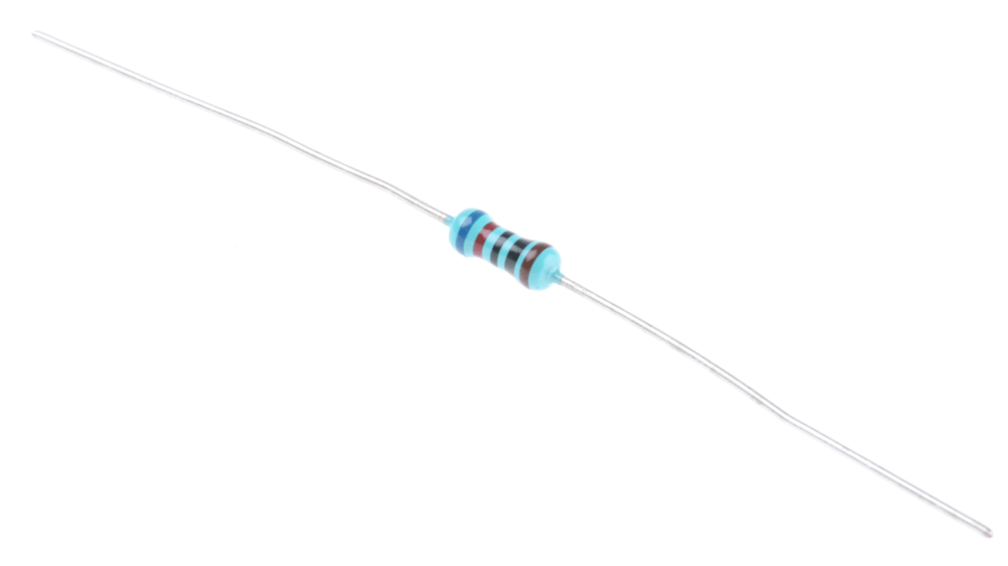 TE Connectivity 620Ω Metal Film Resistor 0.6W ±1% LR1F620R