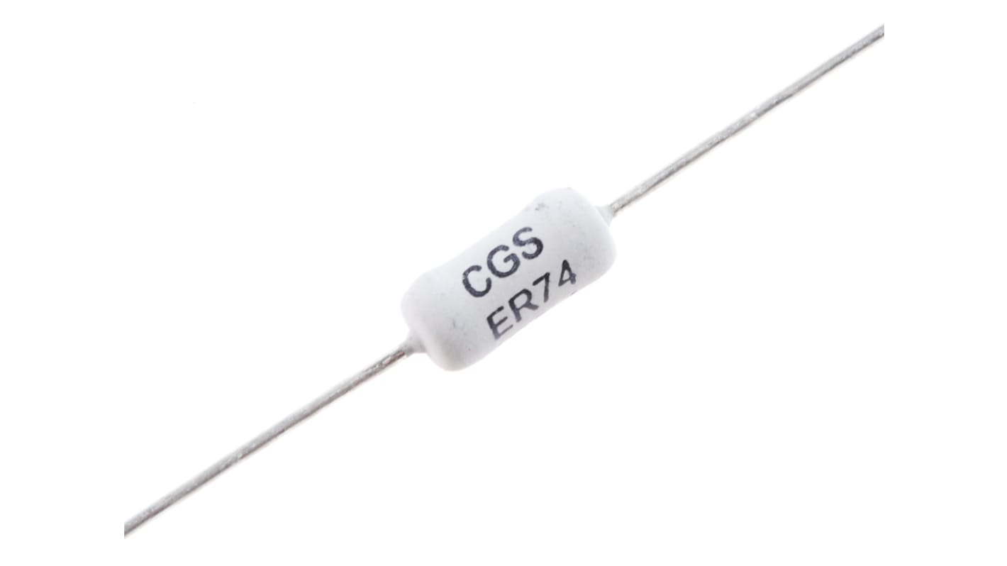 Resistencia TE Connectivity, de 1Ω ±5%, 3W, Serie ER74