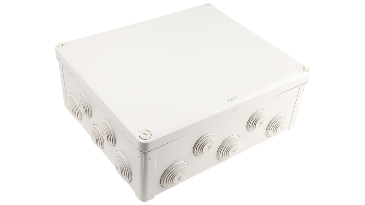 Schneider Electric Mureva Series Grey Polypropylene Junction Box, IP55, 275 x 120 x 325mm