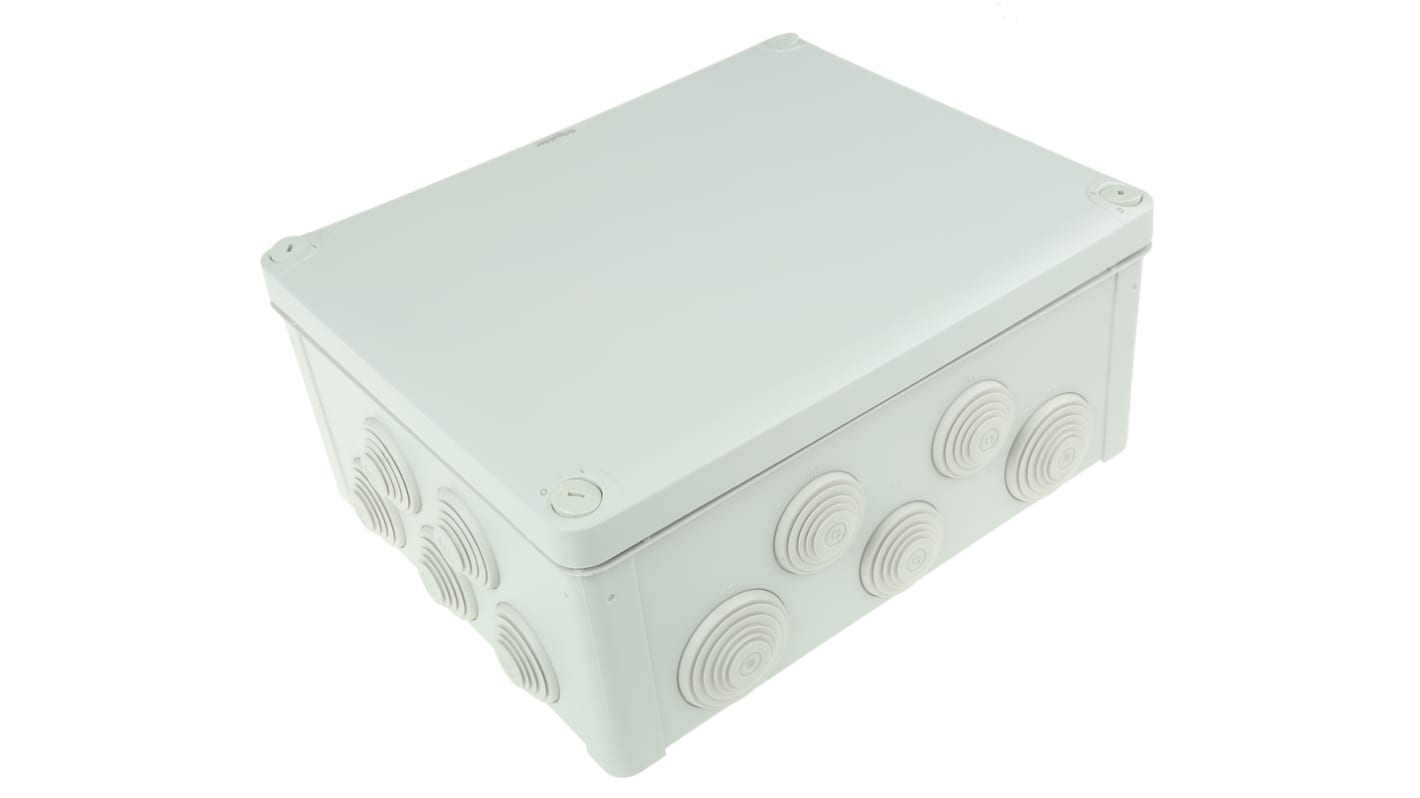 Schneider Electric Mureva Series Grey Polypropylene Junction Box, IP55, 275 x 225 x 120mm