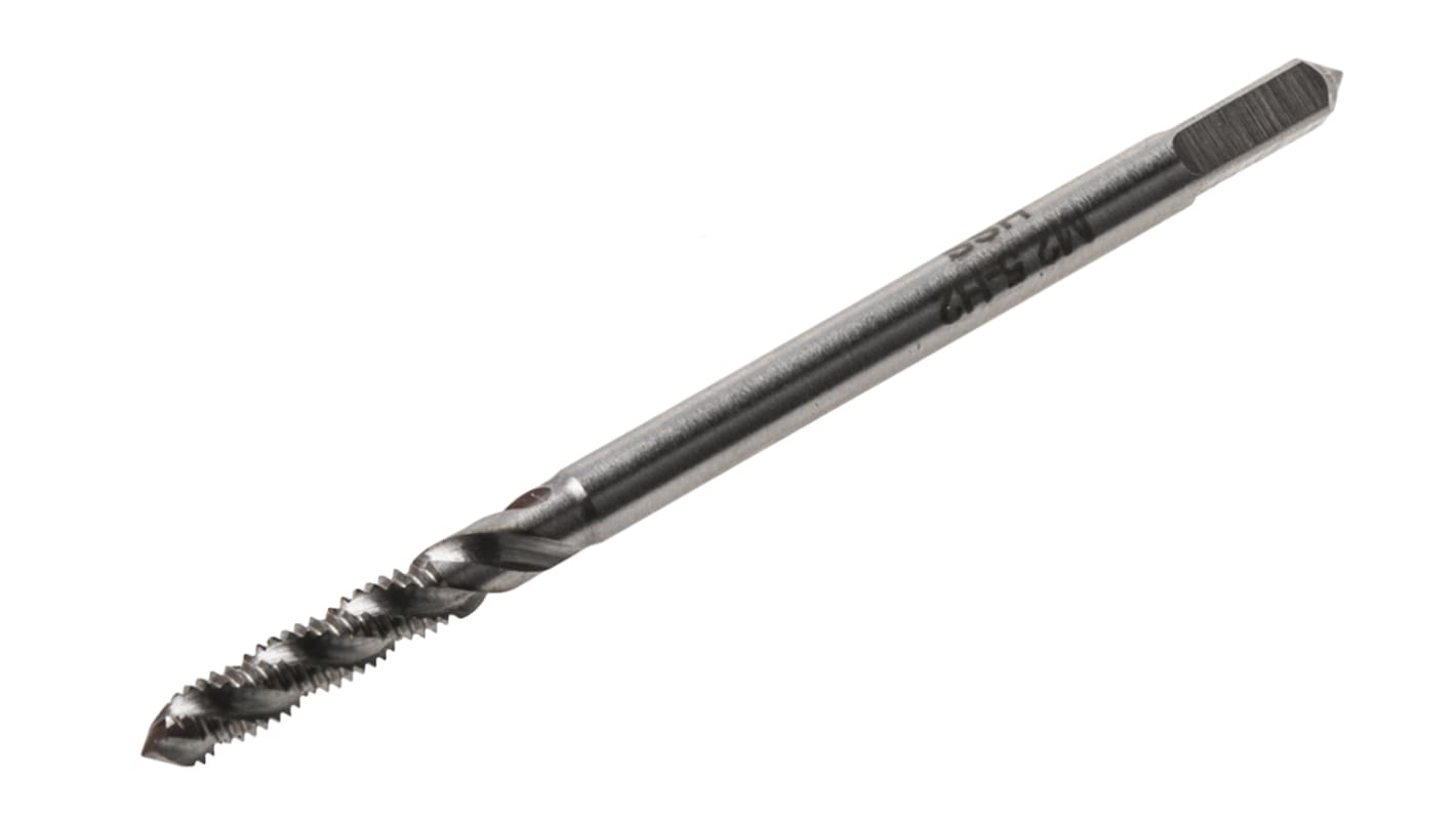 RS PRO Threading Tap, M2.5 Thread, 0.45mm Pitch, Metric Standard