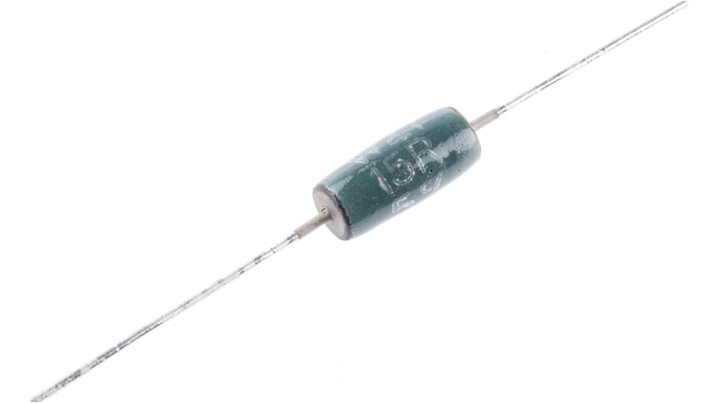 Welwyn 15Ω Wire Wound Wirewound Resistor 3W ±5% W21-15RJI