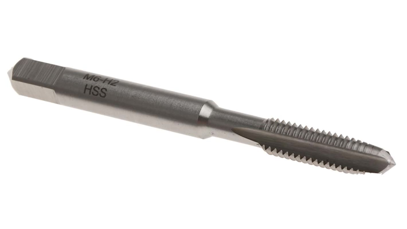 RS PRO HSS Hand Gewindebohrer, -teilig M6 x 1.0mm