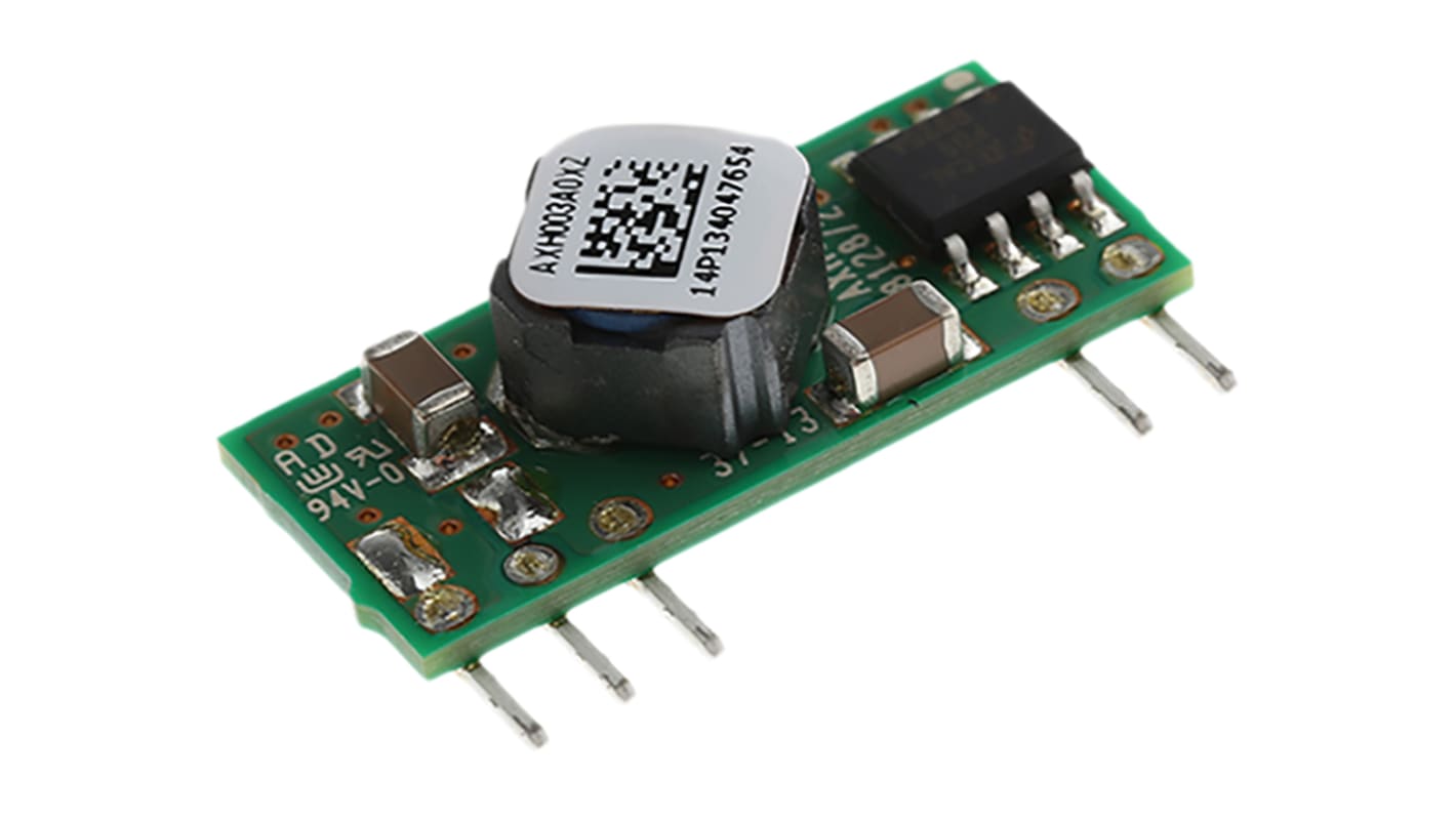 GE Critical Power Austin MiniLynx Non-Isolated DC-DC Converter, 0.75 → 3.63V dc/ 3A Output, 2.4 → 5.5 V