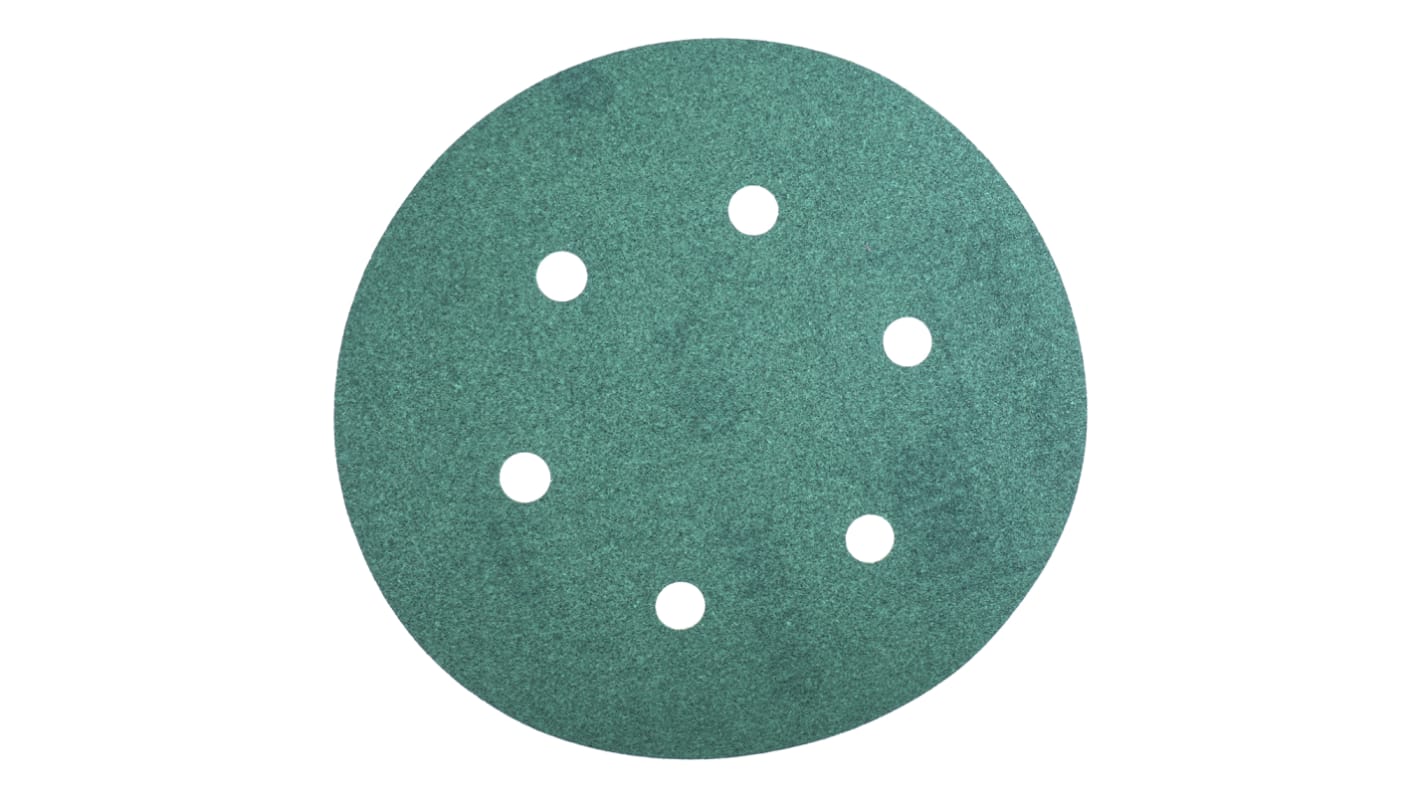 3M Aluminium Oxide Grinding Disc, 150mm, Coarse Grade, P120 Grit, Hookit, 50 in pack