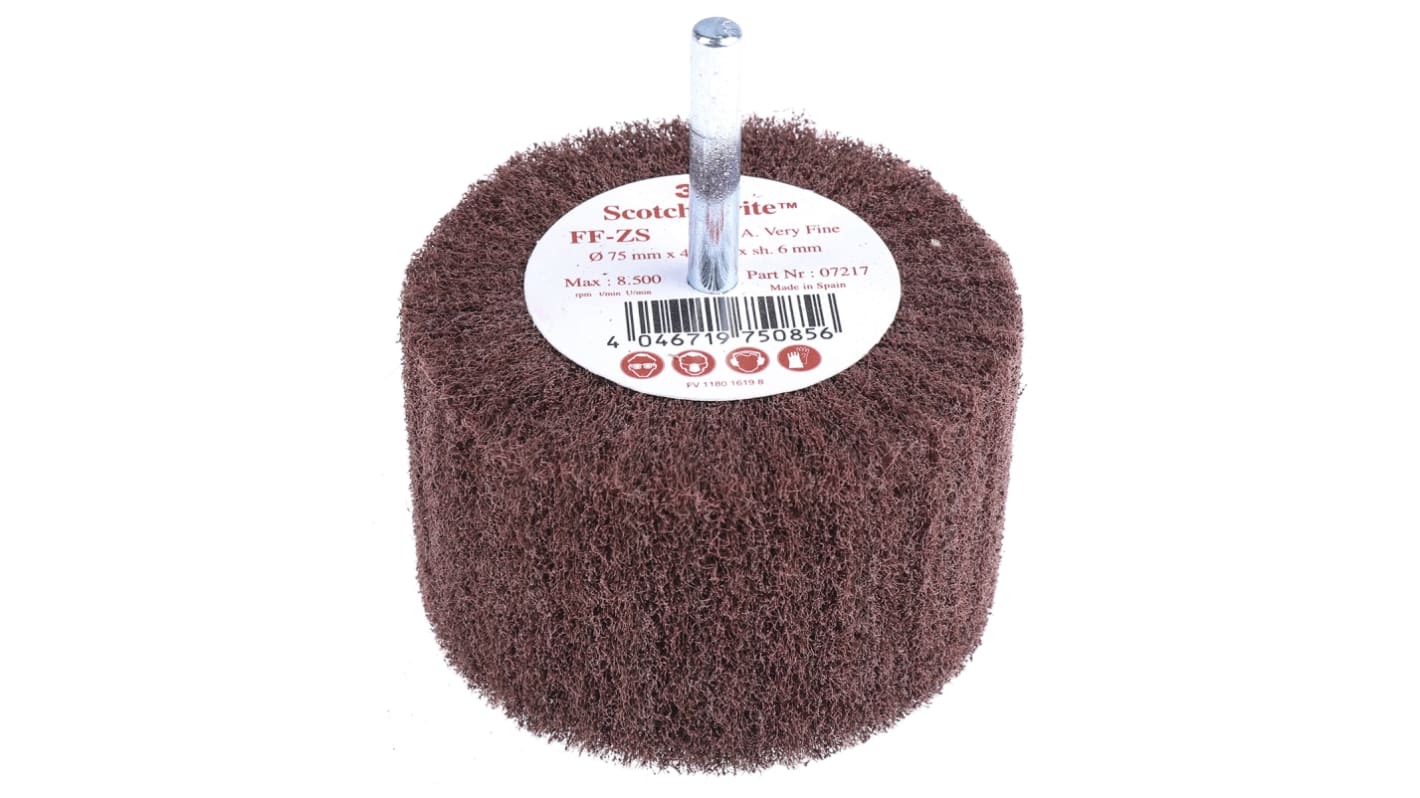 FFZS 07217 3M Circular Abrasive Brush, 75mm Diameter RS