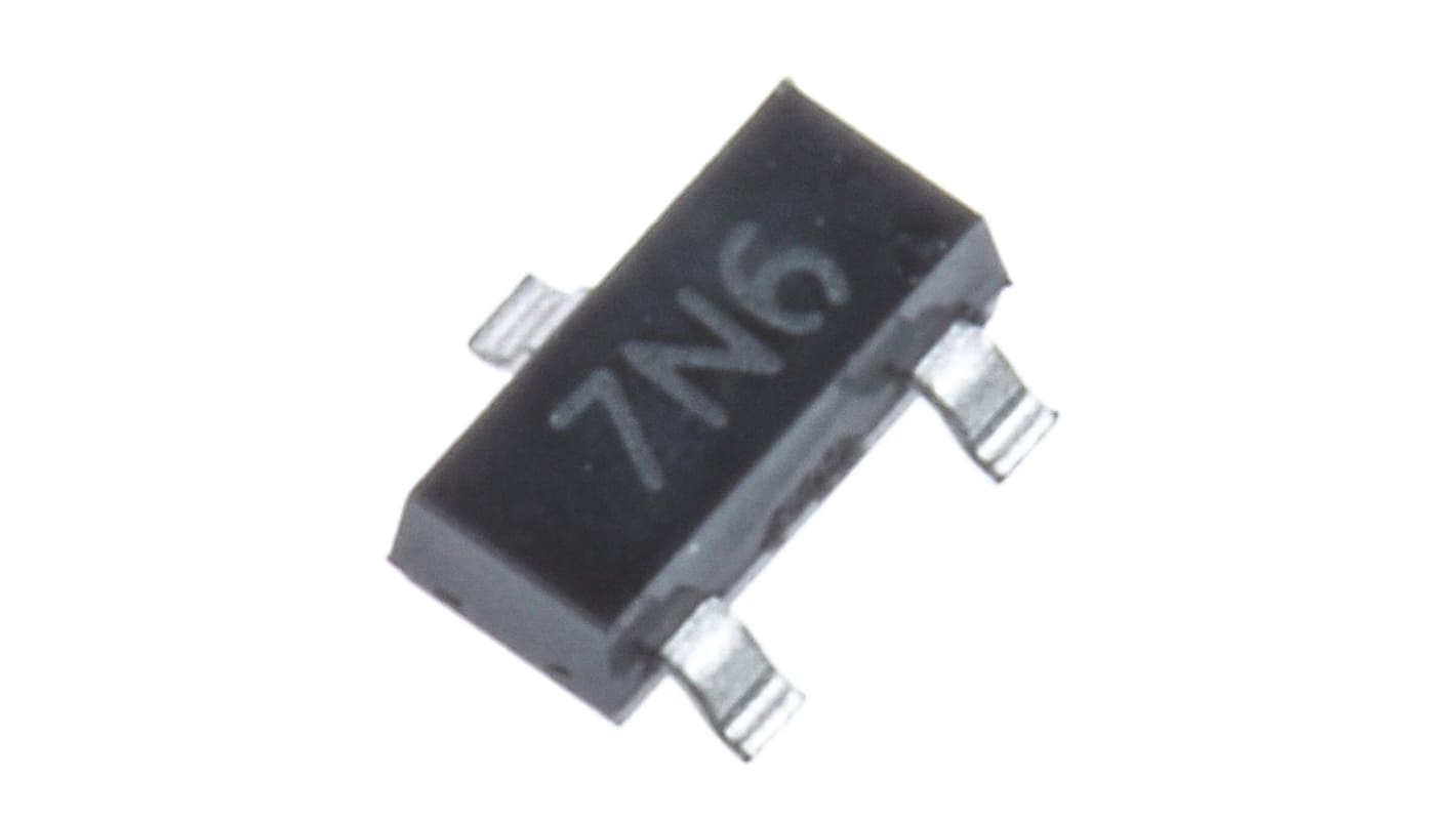 MOSFET DiodesZetex, canale N, 450 mΩ, 1,2 A, SOT-23, Montaggio superficiale