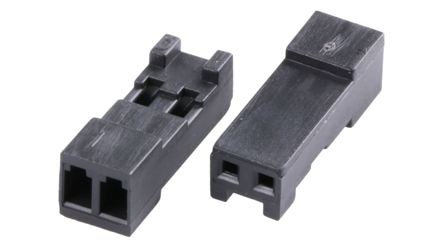 Stelvio Kontek, 48532480 Female Connector Housing, 2.54mm Pitch, 2 Way, 1 Row