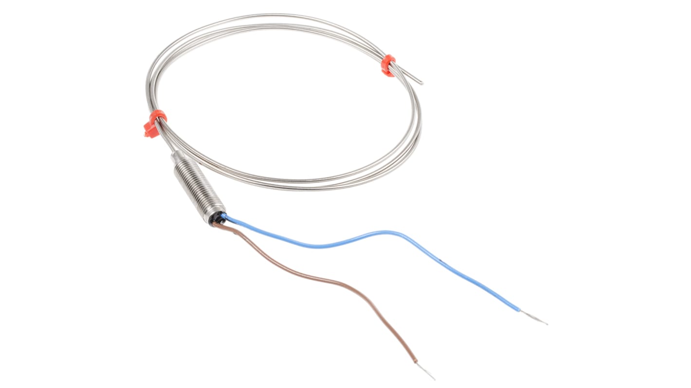 Thermocouple RS PRO type K Ø 1.5mm, L 1m, +800°C max à Câble