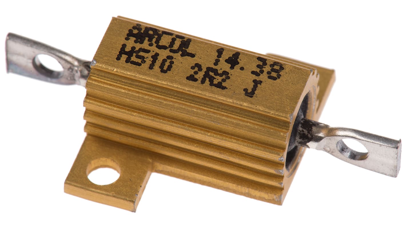 Arcol, 2.2Ω 10W Wire Wound Chassis Mount Resistor HS10 2R2 J ±5%