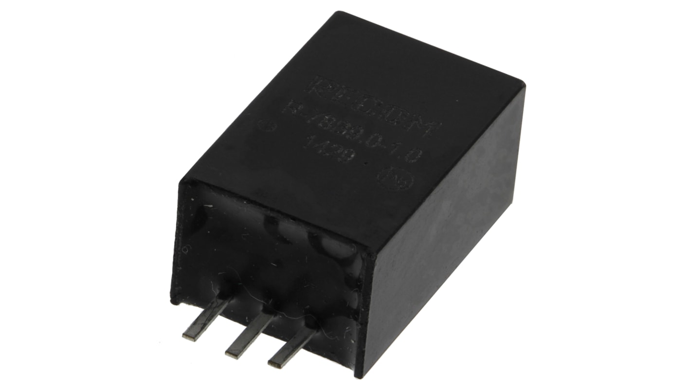 Recom Switching Regulator, Through Hole, 9V dc Output Voltage, 32V dc Input Voltage, 1A Output Current, 1 Outputs