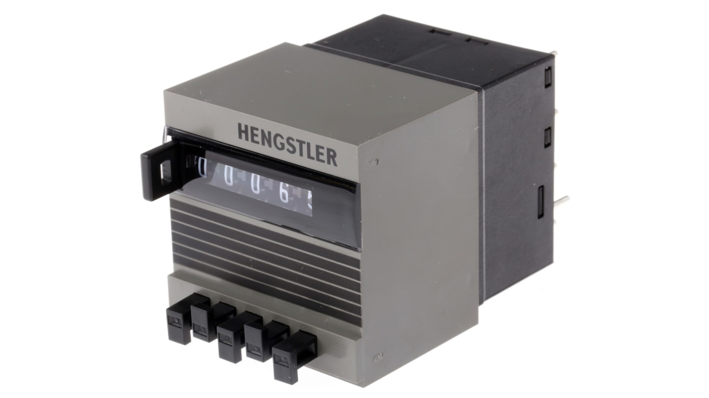 Hengstler カウンタ 25Hz 5 パネル取付 446シリーズ 0 446 164