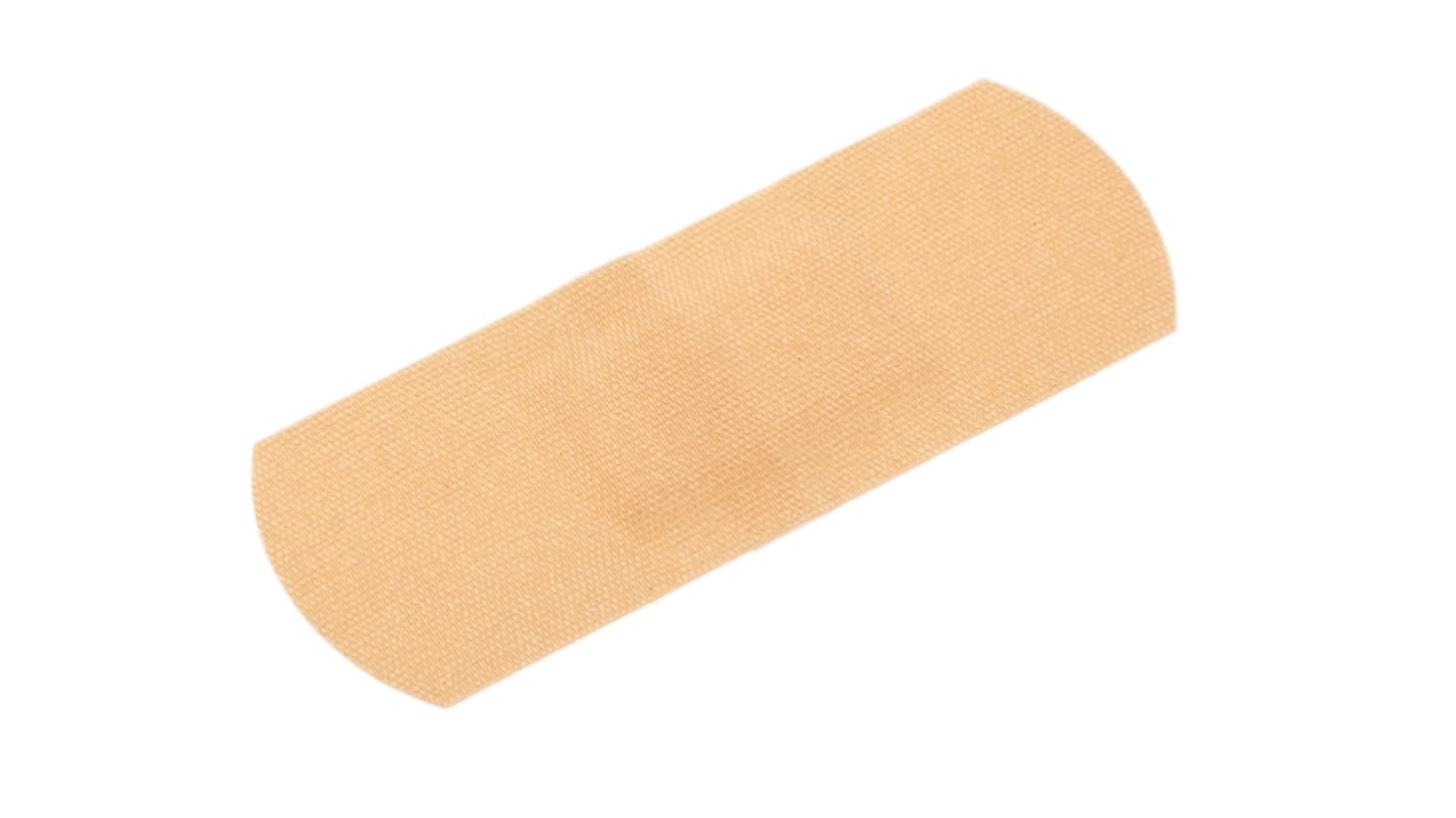 RS PRO Fabric Pink Plaster, 100 Per Package | RS
