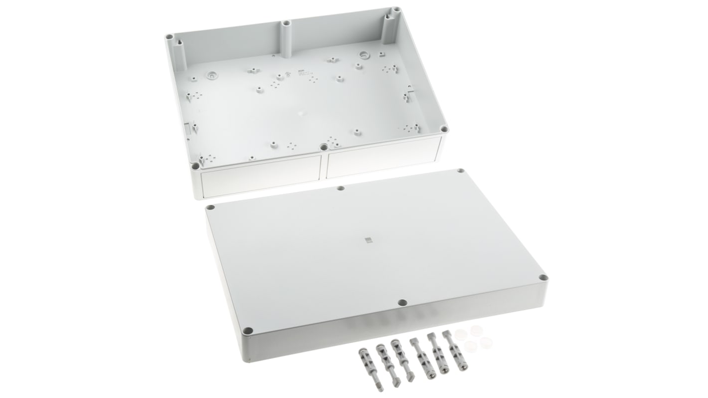 Caja Rittal de Policarbonato Gris, 254 x 360 x 111mm, IP66