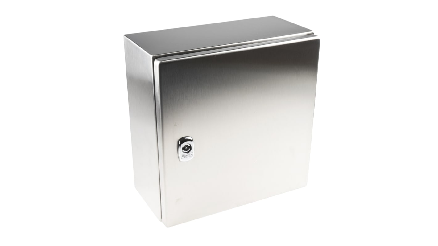 Schneider Electric Spacial S3X Series 304 Stainless Steel Wall Box, IP66, 300 mm x 300 mm x 150mm