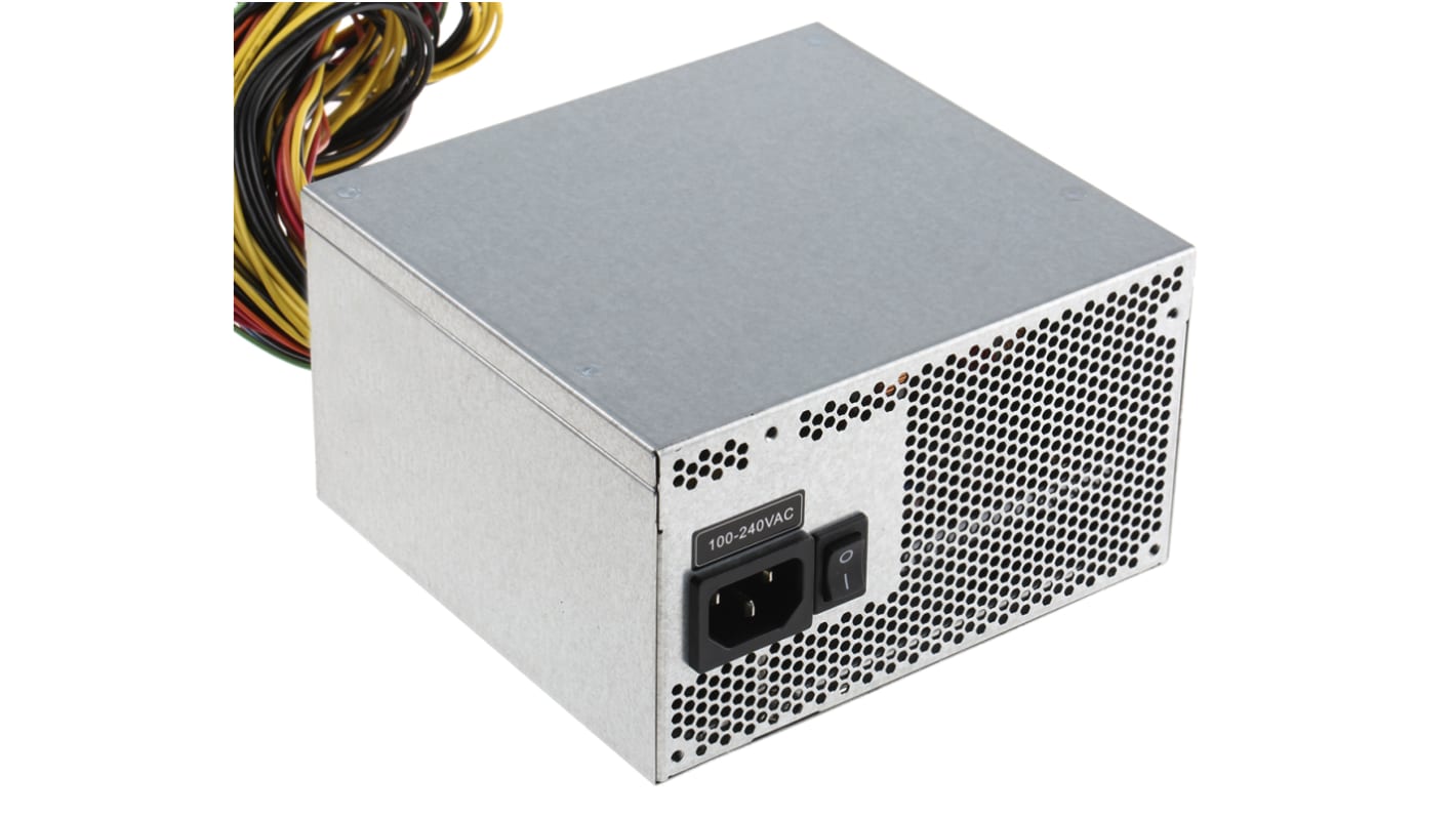 Seasonic Desktop PC Einbau-Netzteil 500W 220V ac, 3.3 V dc, 5 V dc, ±12 V dc, 150mm x 86mm x 140mm / 2.5 A, 17 A, 24 A,