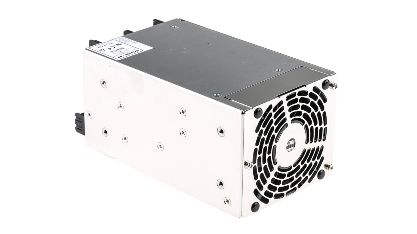 TDK-Lambda Switching Power Supply, HWS600-48, 48V dc, 13A, 624W, 1 Output, 120 → 330 V dc, 85 → 265 V ac