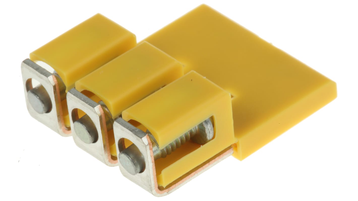 Weidmüller W Series Jumper Bar for Use with DIN Rail Terminal Blocks, 32A