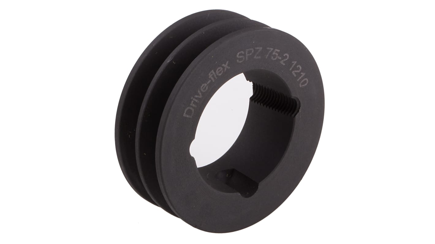 RS PRO Pulley, Cast Iron, Steel