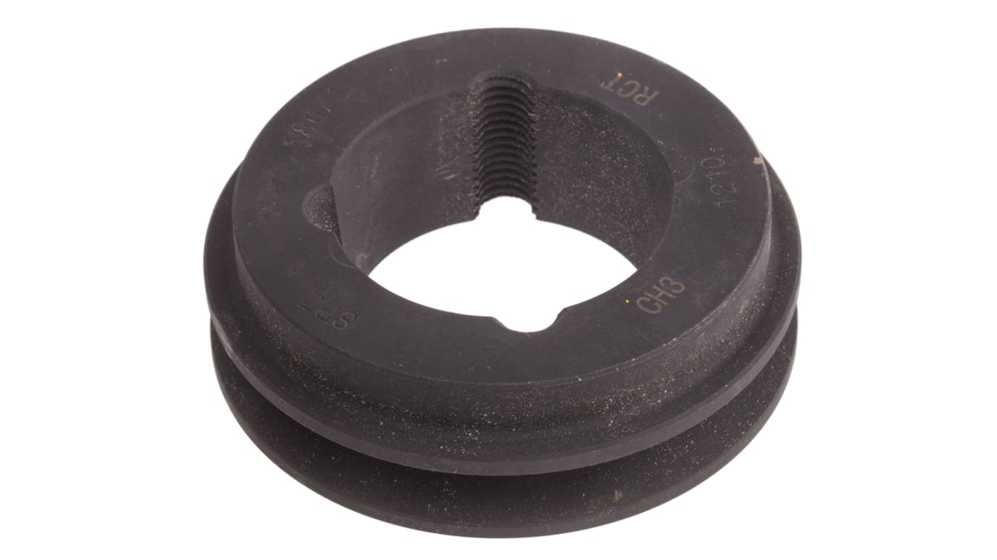 RS PRO Pulley, Cast Iron, Steel