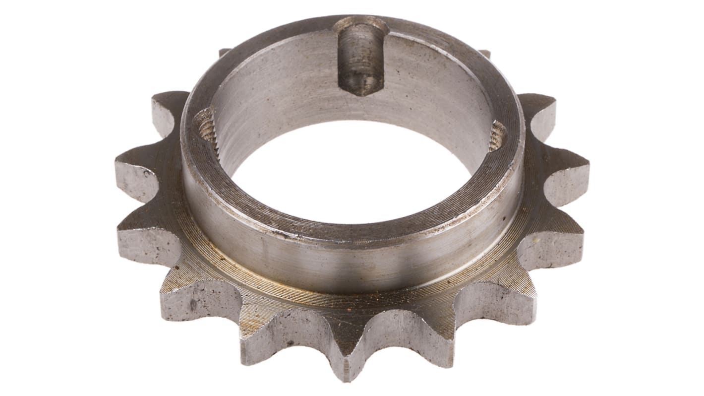 RS PRO 15 Tooth Taper Bush Sprocket 12B-1 Chain Type