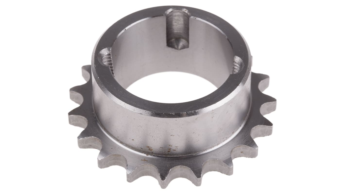 RS PRO 19 Tooth Taper Bush Sprocket 06B-1 Chain Type